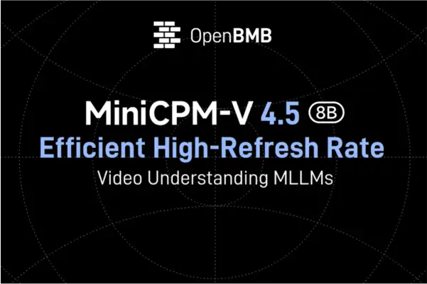 MiniCPM-o 4.5 multimodal AI