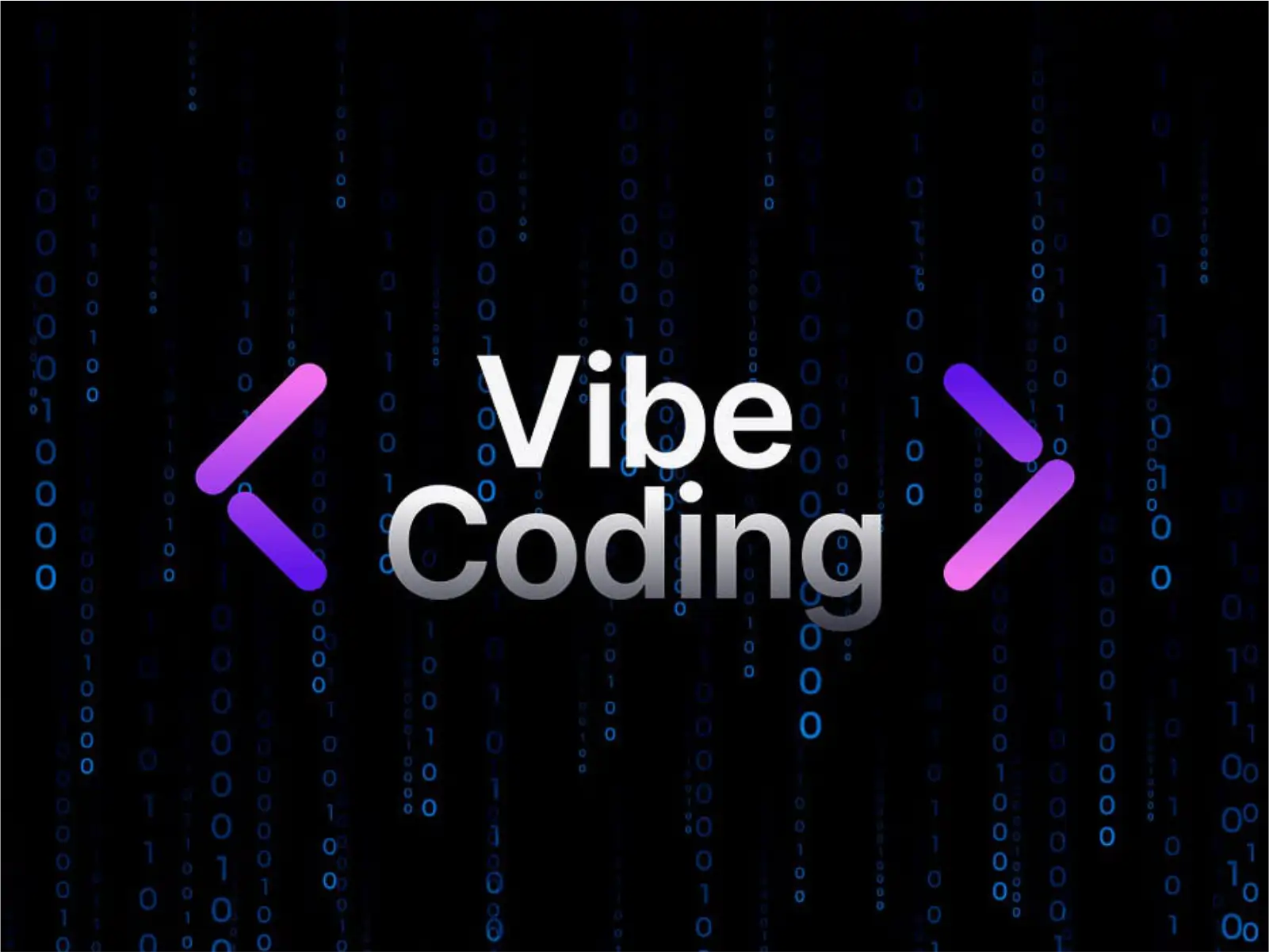 AI-powered vibe coding workflow illustration